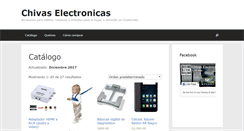Desktop Screenshot of chivaselectronicas.com